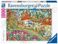 Bild vom Artikel Puzzle Ravensburger Niedliche Pilzhäuschen in der Blumenwiese 1000 Teile vom Autor 