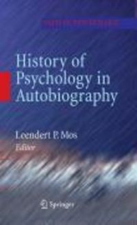 Produktbild: History of Psychology in Autobiography