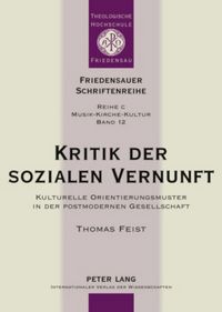 Produktbild: Kritik der sozialen Vernunft