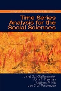 Produktbild: Time Series Analysis for the Social Sciences