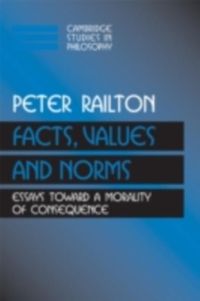 Produktbild: Facts, Values, and Norms