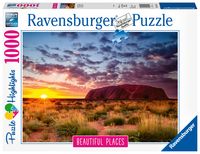 Bild vom Artikel Puzzle Ravensburger Ayers Rock in Australien Beautiful Places 1000 Teile vom Autor 