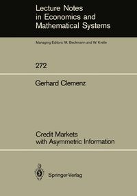 Produktbild: Credit Markets with Asymmetric Information