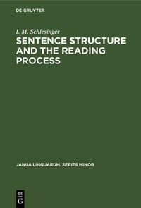 Produktbild: Sentence structure and the reading process