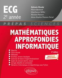 Produktbild: Math&eacute;matiques approfondies - Informatique - pr&eacute;pas ECG 2e ann&eacute;e - Programme 2022