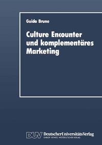 Produktbild: Culture Encounter and komplement&auml;res Marketing