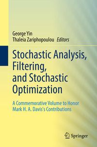 Produktbild: Stochastic Analysis, Filtering, and Stochastic Optimization
