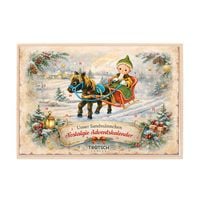 Produktbild: TR&Ouml;TSCH - Unser Sandm&auml;nnchen Adventskalenderkarte Nostalgie