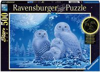 Bild vom Artikel Puzzle Ravensburger Eulen im Mondschein Starline 500 Teile vom Autor 