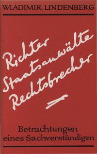 Produktbild: Richter, Staatsanw&auml;lte, Rechtsbrecher