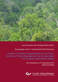 Produktbild: Forests in Climate Change Research and Policy: The Role of Forest Management and Conservation in a Complex International Setting