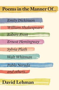 Produktbild: Poems in the Manner Of