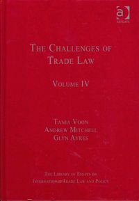 Produktbild: The Challenges of Trade Law: Volume IV