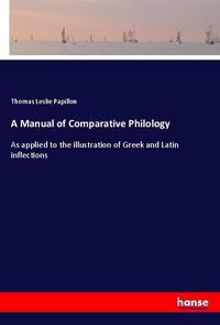Produktbild: A Manual of Comparative Philology