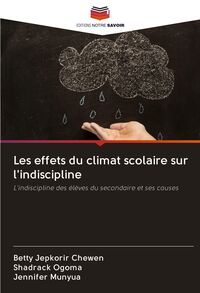 Produktbild: Les effets du climat scolaire sur l'indiscipline