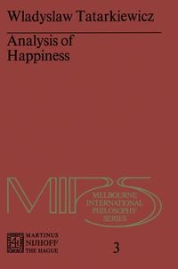Produktbild: Analysis of Happiness