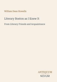 Produktbild: Literary Boston as I Knew It