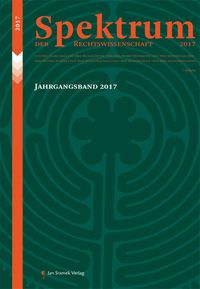 Produktbild: Spektrum der Rechtswissenschaft