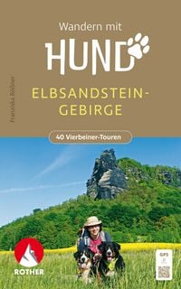 Produktbild: ROTHER Wanderbuch Wandern mit Hund Elbsandsteingebirge