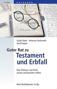 Produktbild: Guter Rat zu Testament und Erbfall