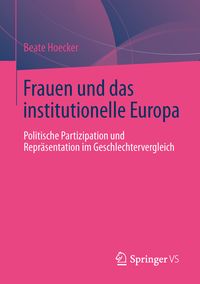 Produktbild: Frauen und das institutionelle Europa