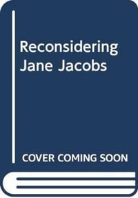 Produktbild: Reconsidering Jane Jacobs