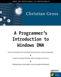 Produktbild: A Programmer's Introduction to Windows DNA