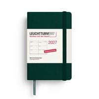 Produktbild: Wochenkalender Mini (A7) 2027, Forest Green, Deutsch