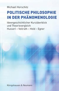 Produktbild: Politische Philosophie in der Ph&auml;nomenologie