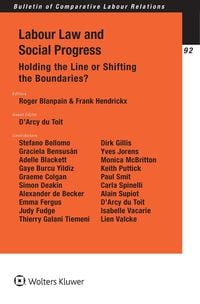 Produktbild: Labour Law and Social Progress