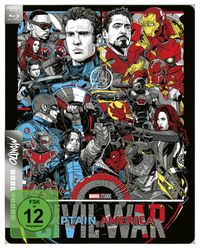 Bild vom Artikel Captain America: Civil War - Mondo Steelbook Edition  (4K Ultra HD) (+ Blu-ray) vom Autor Chris Evans