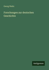 Produktbild: Forschungen zur deutschen Geschichte