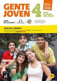 Produktbild: Gente joven Nueva edicion 4 Ed. hibrida Libro del alumno + audio. B1