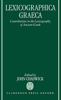 Produktbild: Lexicographica Graeca