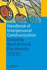 Produktbild: Handbook of Interpersonal Communication