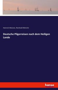 Produktbild: Deutsche Pilgerreisen nach dem Heiligen Lande
