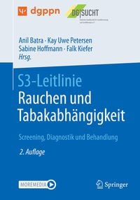 Produktbild: S3-Leitlinie Rauchen und Tabakabh&auml;ngigkeit: Screening, Diagnostik und Behandlung