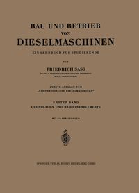 Produktbild: Bau und Betrieb von Dieselmaschinen
