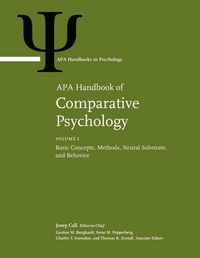 Produktbild: APA Handbook of Comparative Psychology