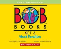 Produktbild: Bob Books - Word Families Hardcover Bind-Up Phonics, Ages 4 and Up, Kindergarten, First Grade (Stage 3: Developing Reader)