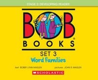 Produktbild: Bob Books - Word Families Hardcover Collection of 8 Stories Decodable Phonics Stories, Ages 4 and Up, Kindergarten, First Grade (Stage 3: Developing Reader)