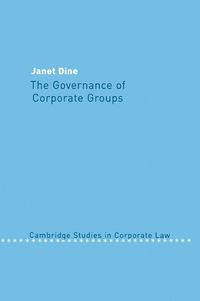Produktbild: The Governance of Corporate Groups