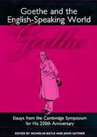 Produktbild: Goethe and the English-Speaking World
