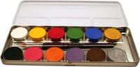 Produktbild: Eulenspiegel 212004 12 Farben Metall-Palette