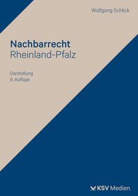 Produktbild: Nachbarrecht Rheinland-Pfalz