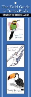 Produktbild: The Field Guide to Dumb Birds Magnetic Bookmarks