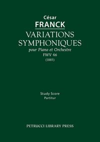 Produktbild: Variations symphoniques, FWV 46