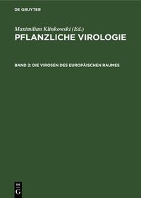 Produktbild: Die Virosen des europ&auml;ischen Raumes