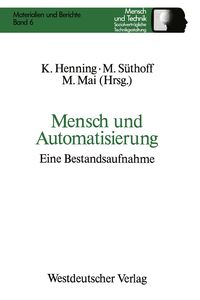 Produktbild: Mensch und Automatisierung