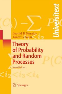 Produktbild: Theory of Probability and Random Processes